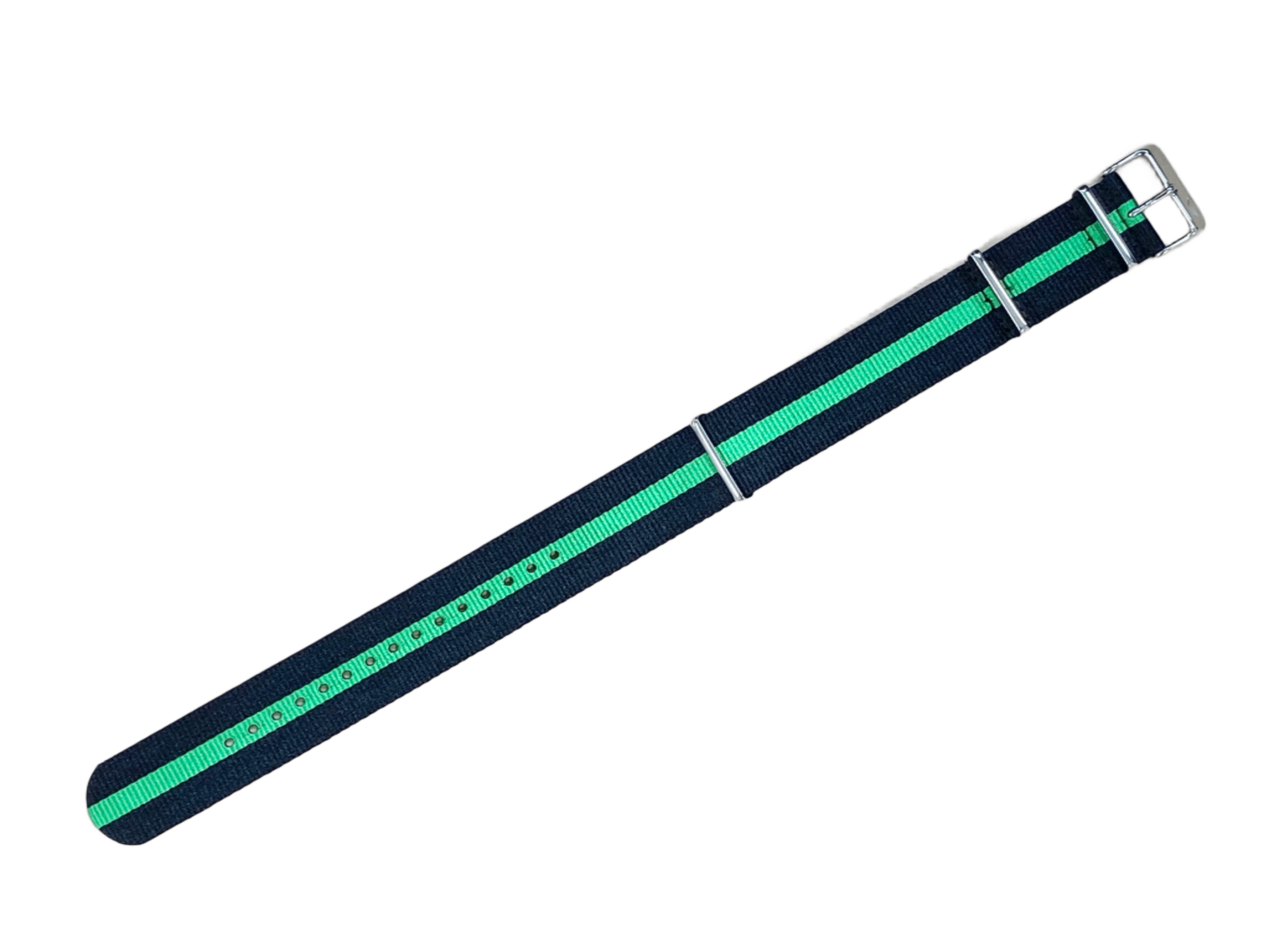 ナイロンストラップ（ラグ幅：24mm Ref.VE.0.W.BlackGreen.Nylon.24
