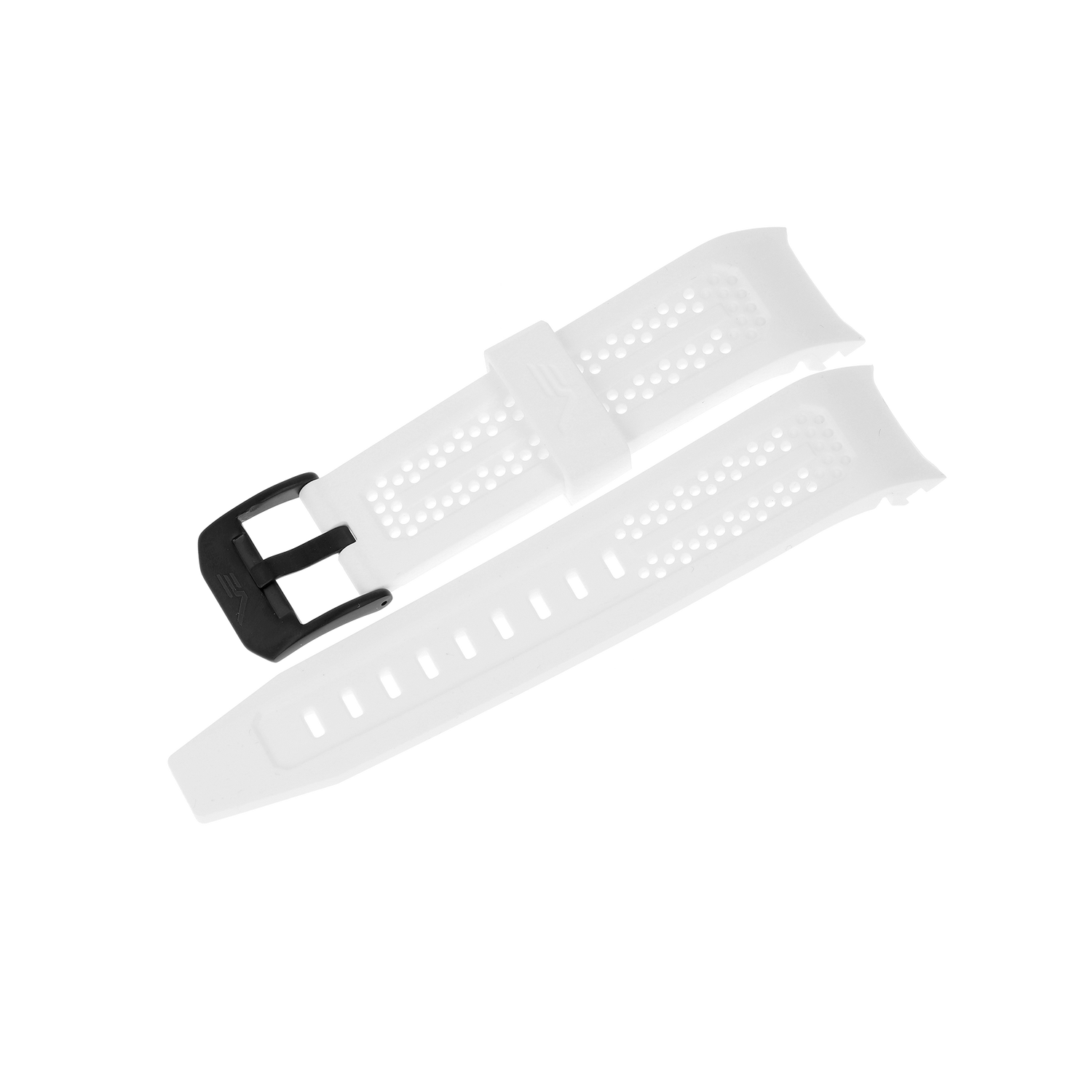 Atomic Age　シリコンストラップ※お取り寄せとなります。<br>（ラグ幅25㎜　Ref.silicone_white_703）