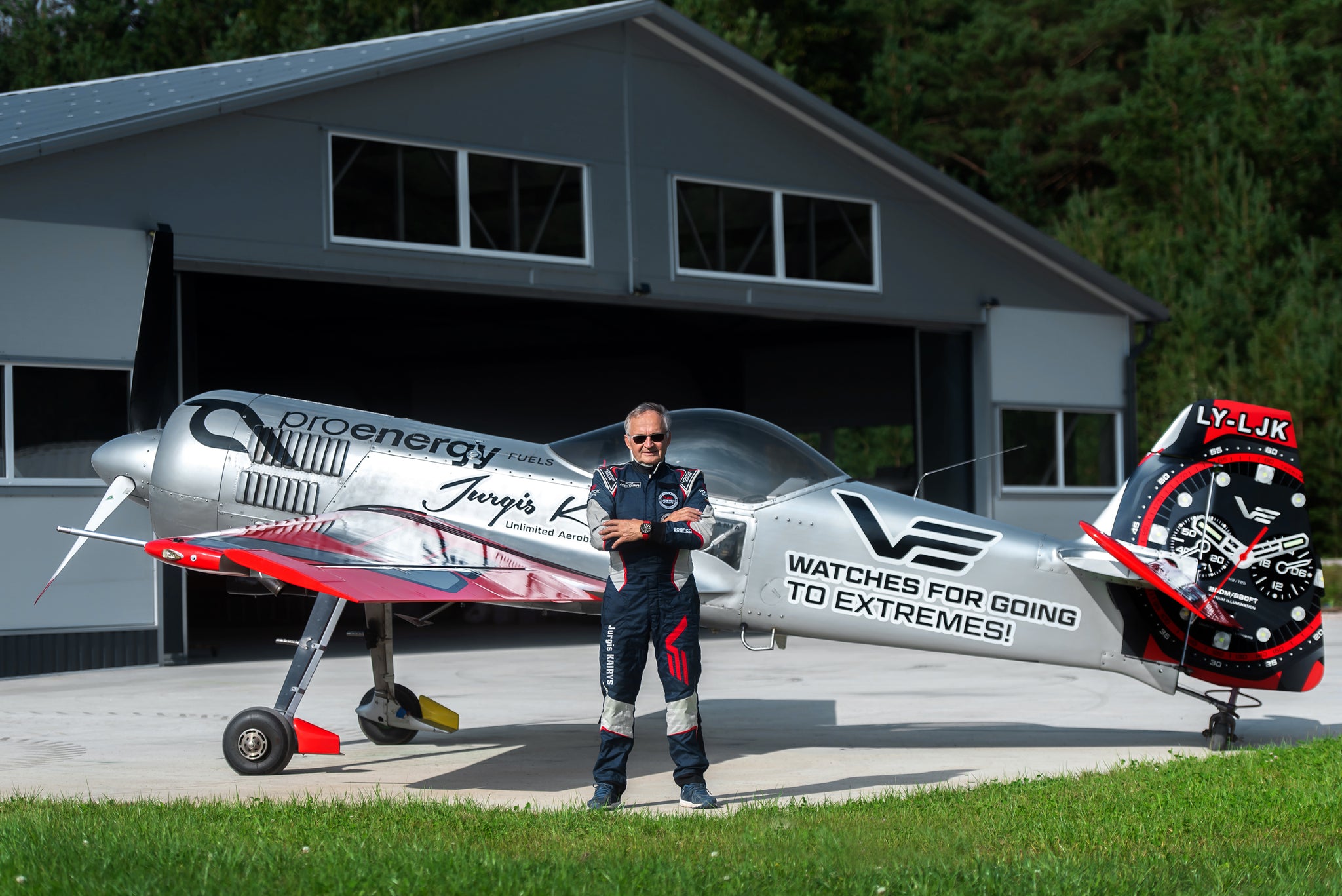 Jurgis Kairys Unlimited Aerobatics Edition 6S11-325C739 – vostok-europe-jp