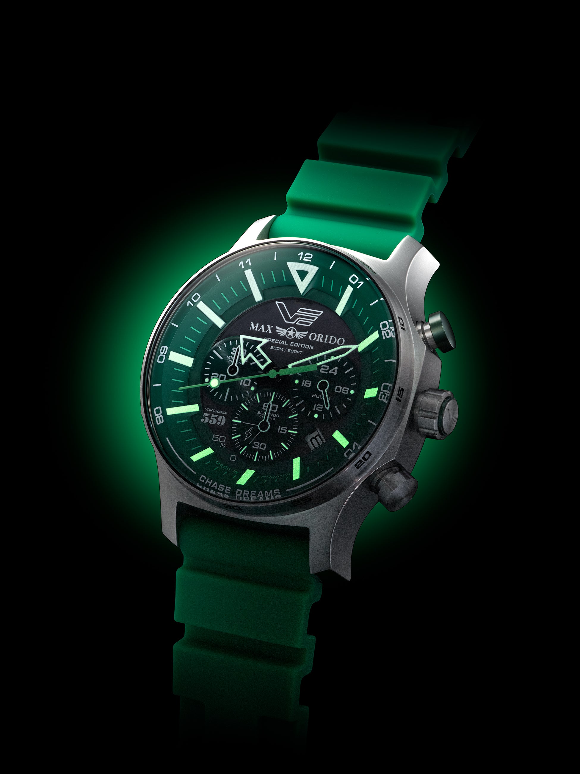 Max Orido VOSTOK EUROPE Solar Chronograph – vostok-europe-jp