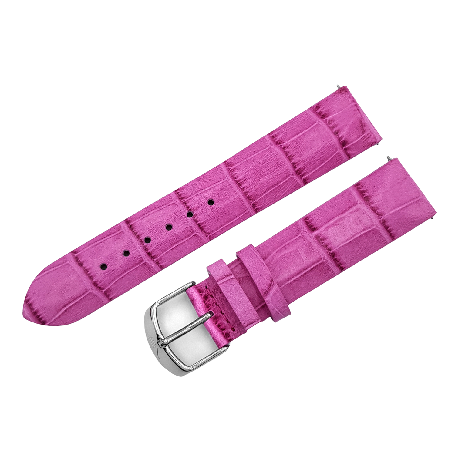 Undine　レザーストラップ※お取り寄せとなります。<br>（ラグ幅20㎜　Ref.leather_525_croco）