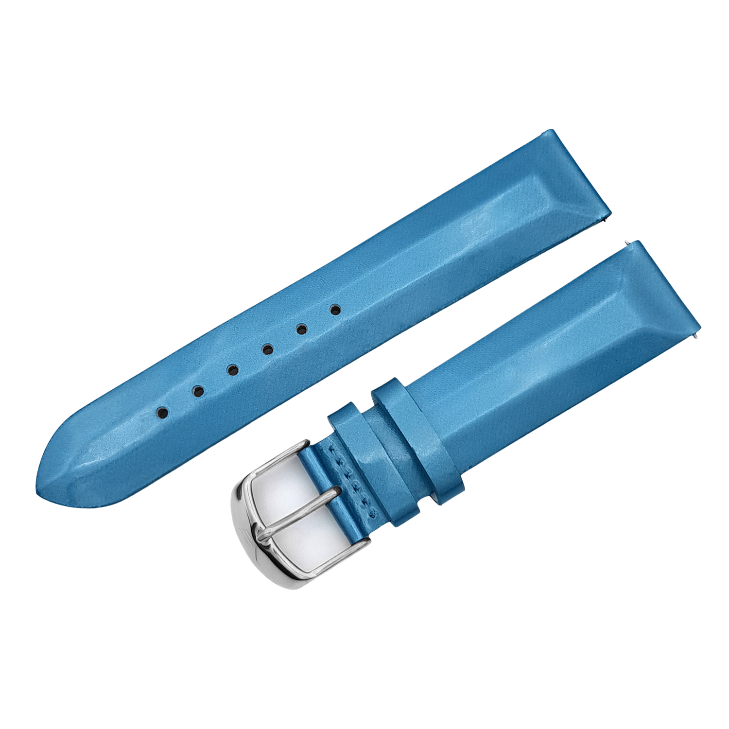 Undine　レザーストラップ※お取り寄せとなります。<br>（ラグ幅20㎜　Ref.leather_526_sky）