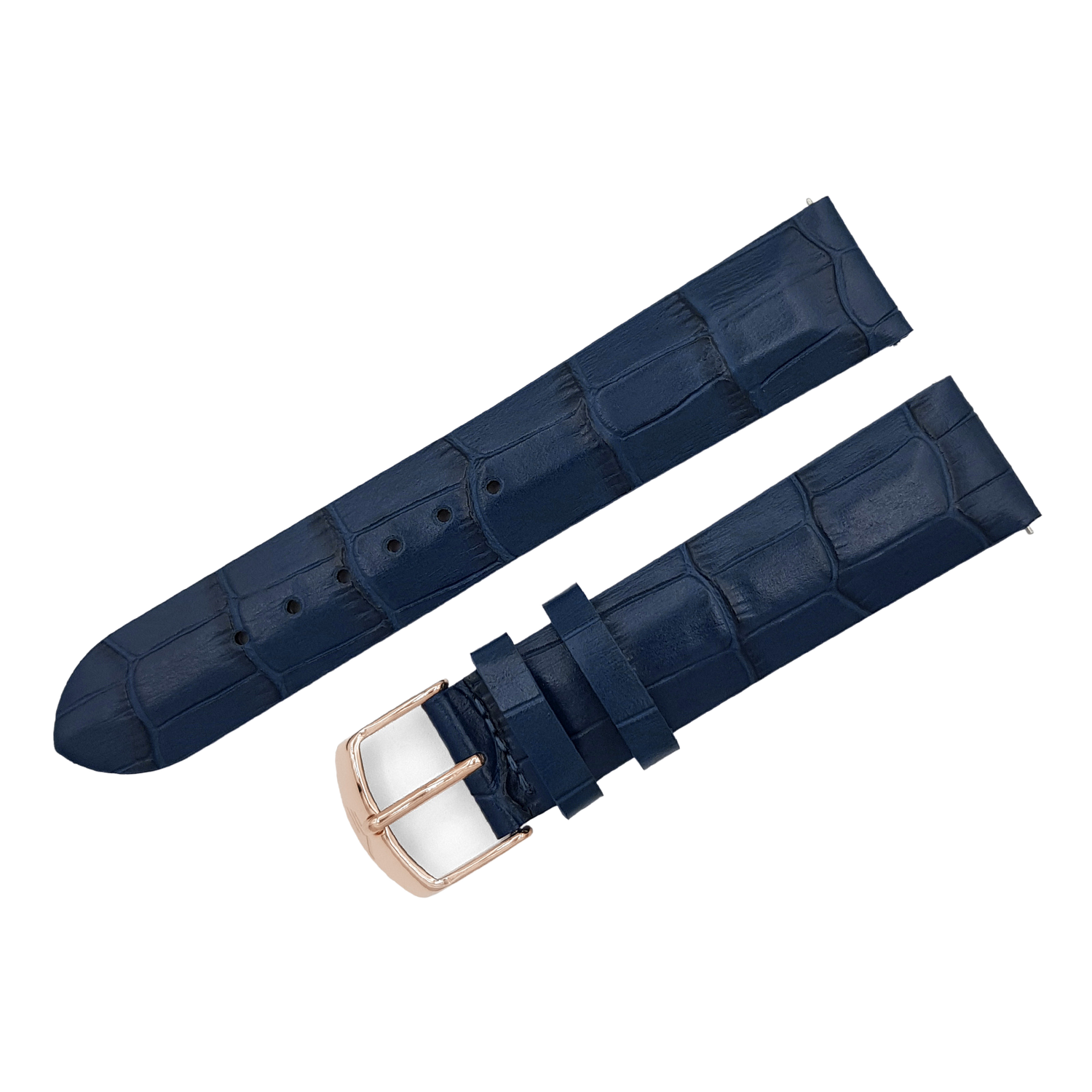 Undine　レザーストラップ※お取り寄せとなります。<br>（ラグ幅20㎜　Ref.leather_628_croco）