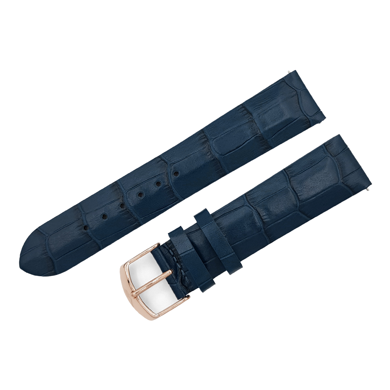 Undine　レザーストラップ※お取り寄せとなります。<br>（ラグ幅20㎜　Ref.leather_670_croco）