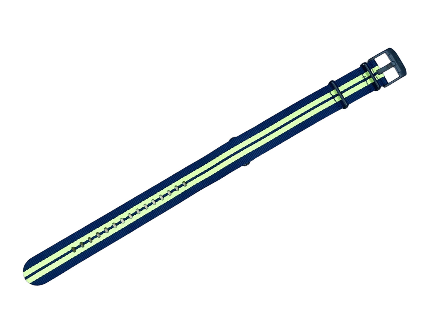 ナイロンストラップ（ラグ幅：22ｍｍ Ref.VE.0.B.BlueYellow.Nylon.22）