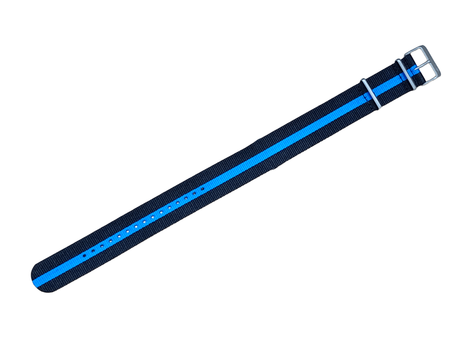 ナイロンストラップ（ラグ幅：24ｍｍ Ref.VE.0.M.BlackBlue.Nylon.24）