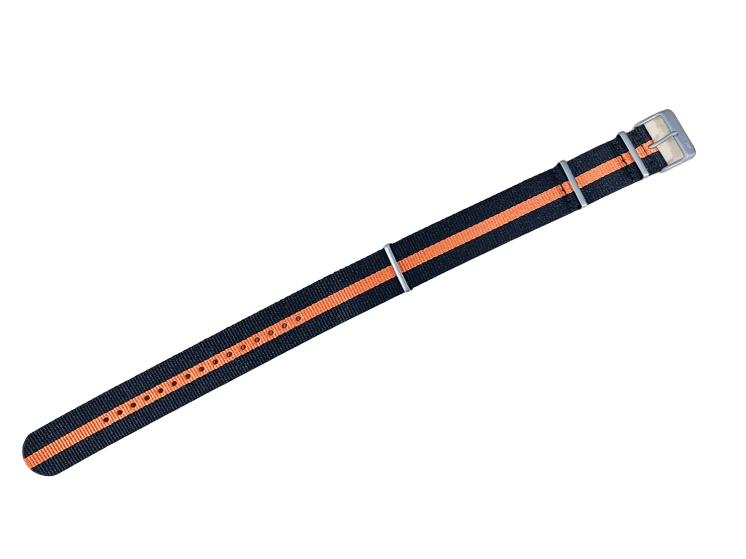 ナイロンストラップ（ラグ幅：22ｍｍ Ref.VE.0.W.Black.Orange.22）