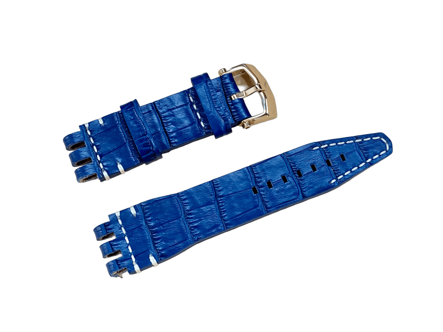 ENERGIA レザーストラップ（ラグ幅：26ｍｍ Ref.VE.Ene.1.G.Blue.Lea）