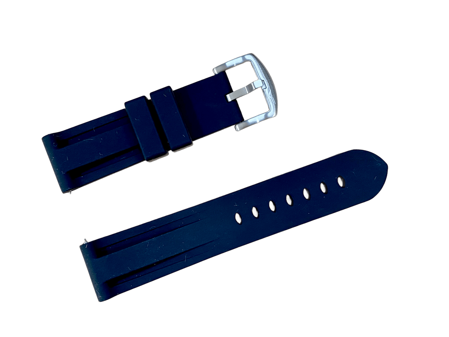 Expedition North Pole シリコンストラップ（ラグ幅：24ｍｍ Ref.VE.Exp.0.W.Black.Sil.24.729）