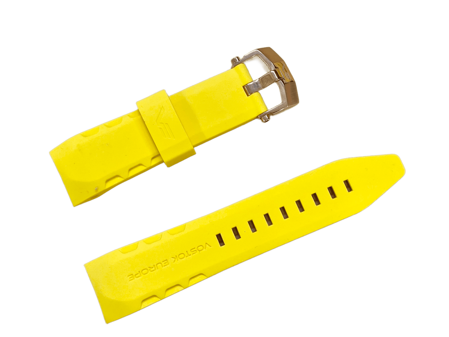 Lunokhod-2 シリコンストラップ（ラグ幅：25ｍｍ Ref.VE.Lun.1.G1.yellow.Sil）