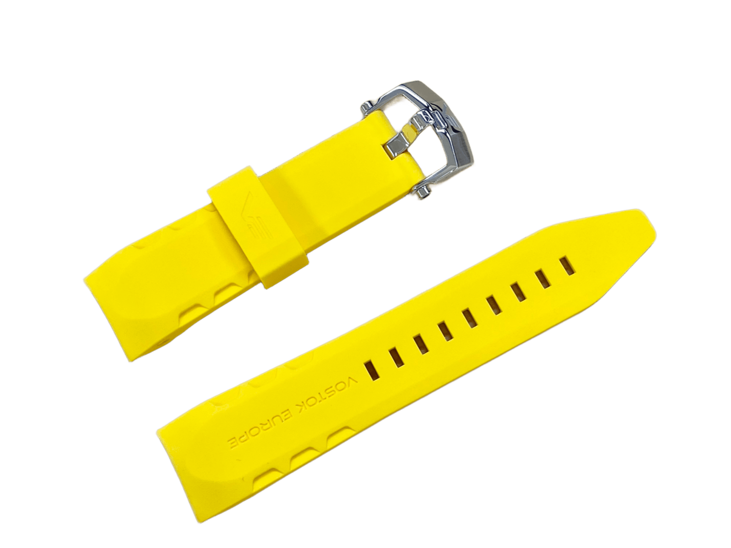 Lunokhod-2 シリコンストラップ（ラグ幅：25ｍｍ Ref.VE.Lun.1.W.yellow.Sil）
