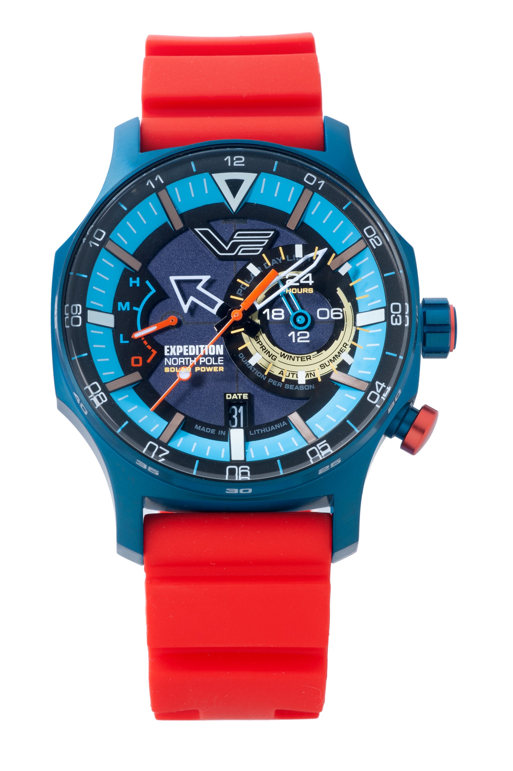 未開封　グレート　海外 Expedition North Pole1 “Polar Ice” Solar Power 24H VS57-595D736
