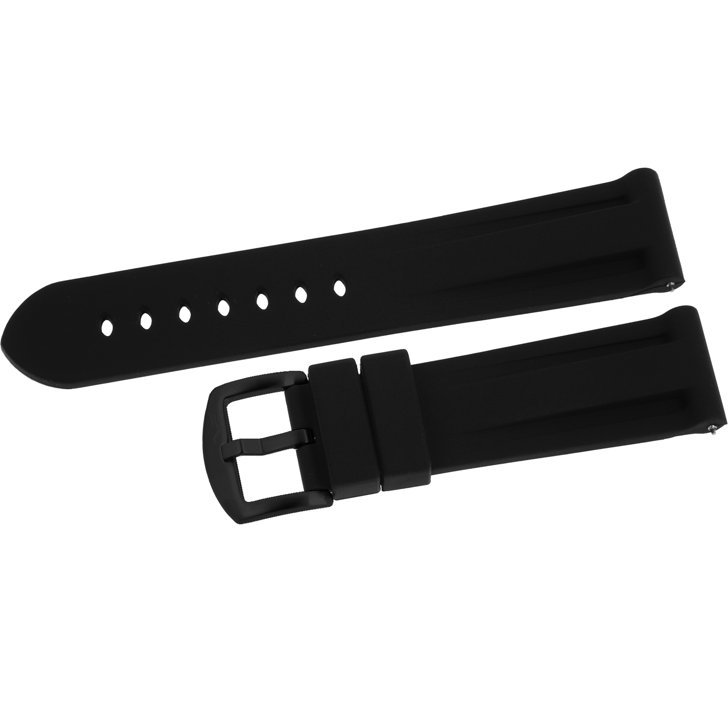 Expedition　シリコンストラップ※お取り寄せとなります。<br>（ラグ幅24㎜　Ref.silicon_black_731）