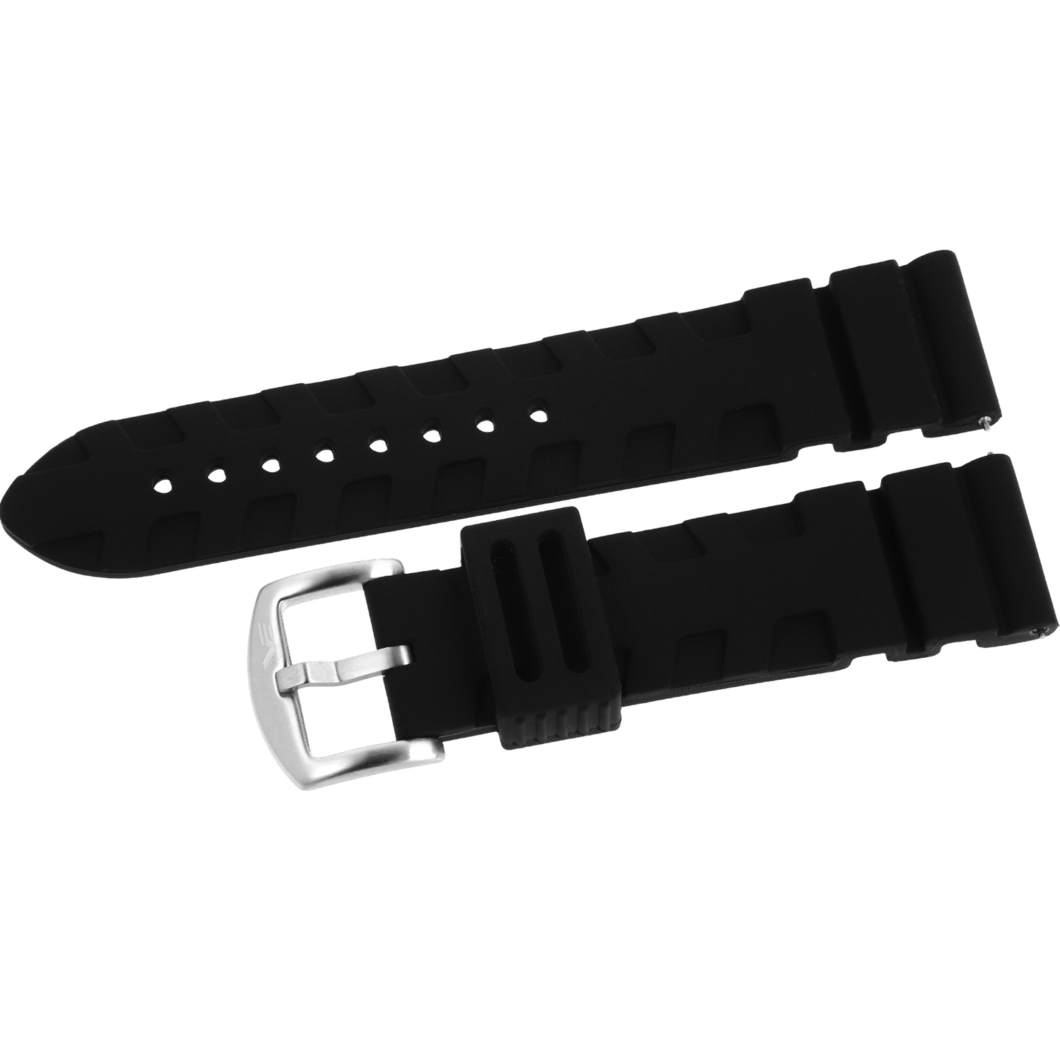 Expedition　シリコンストラップ※お取り寄せとなります。<br>（ラグ幅24㎜　Ref.silicon_black_732）
