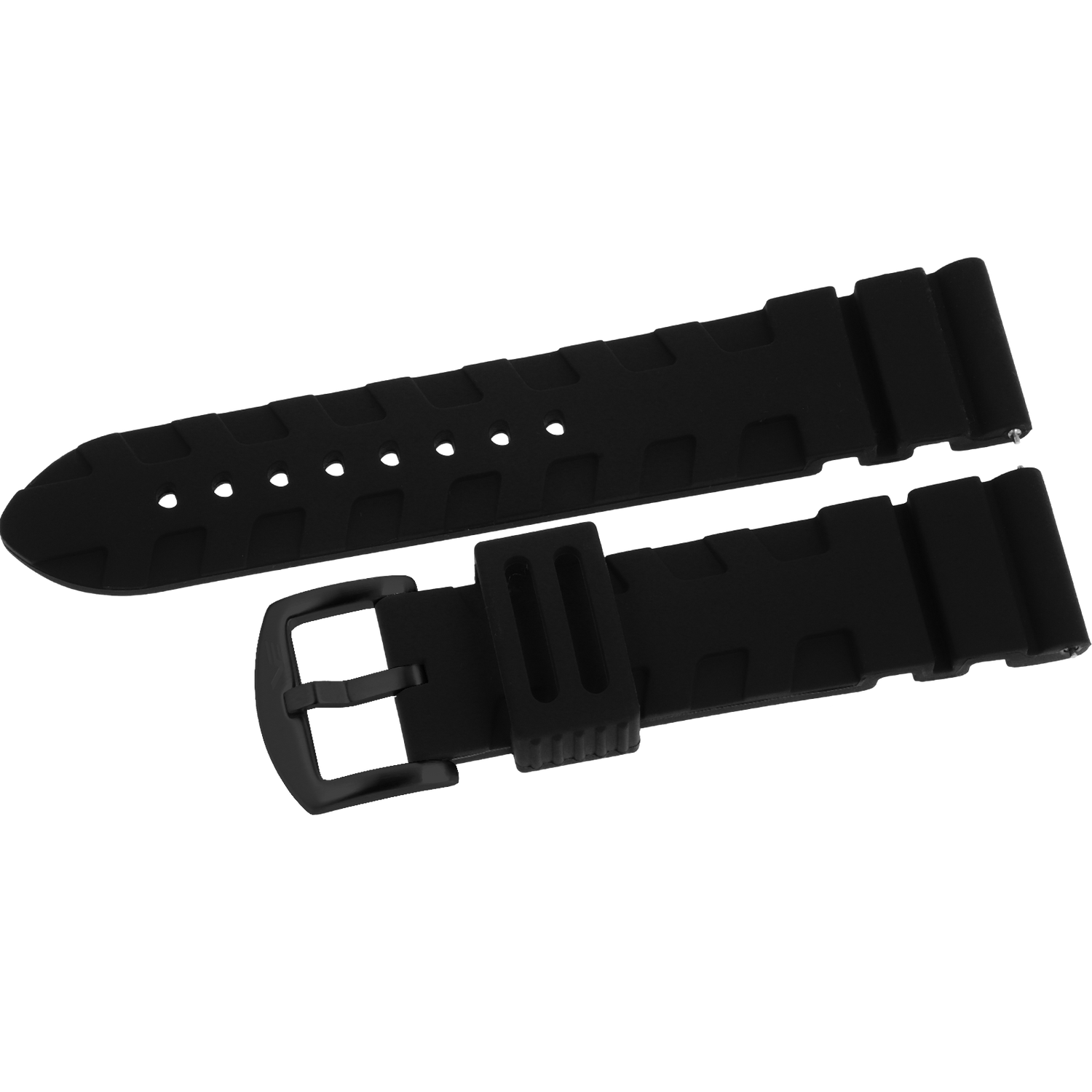 Expedition　シリコンストラップ※お取り寄せとなります。<br>（ラグ幅24㎜　Ref.silicon_black_737）