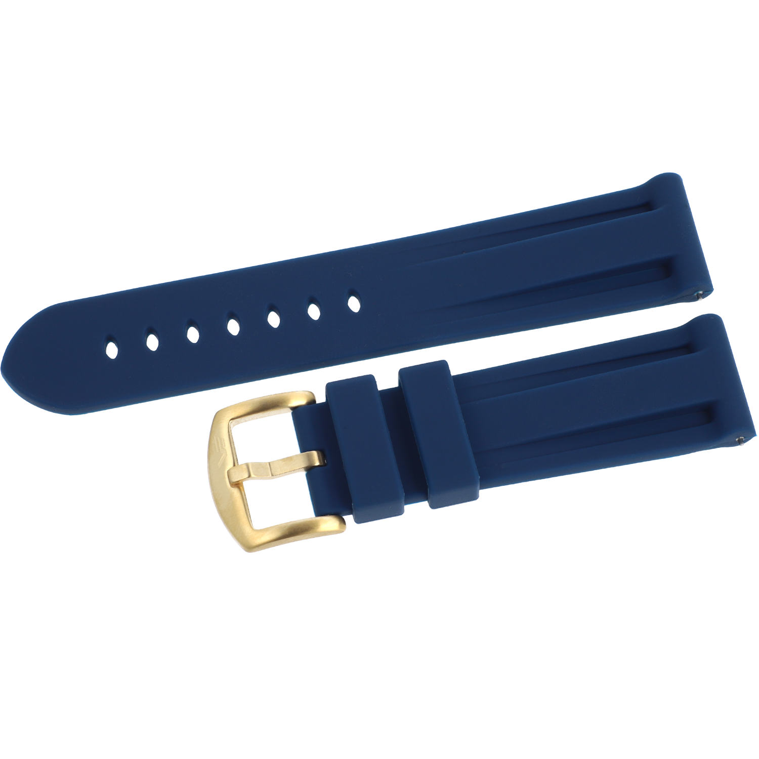 Expedition　シリコンストラップ※お取り寄せとなります。<br>（ラグ幅24㎜　Ref.silicon_blue_730）