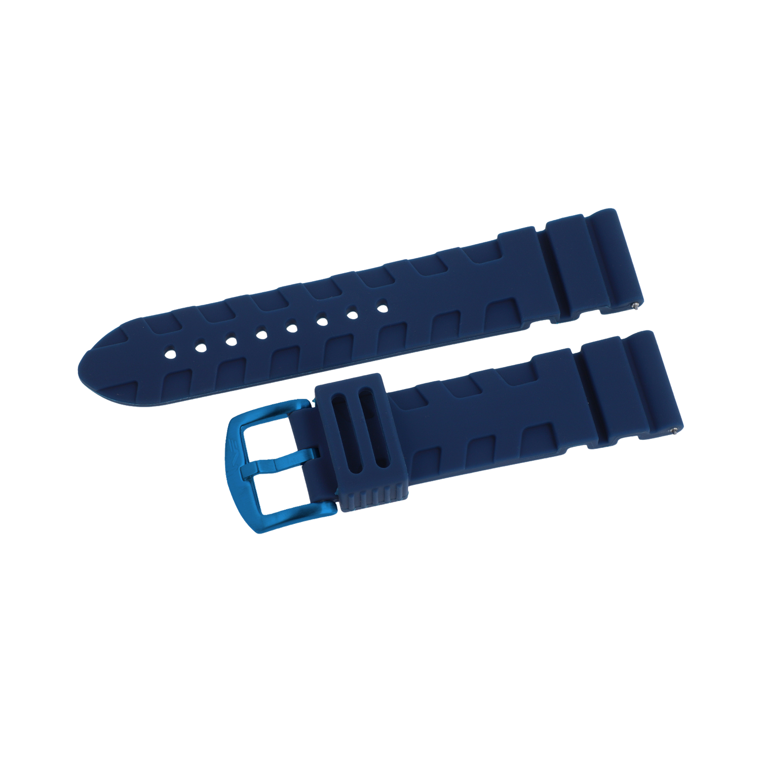 Expedition　シリコンストラップ※お取り寄せとなります。<br>（ラグ幅24㎜　Ref.silicon_blue_734）