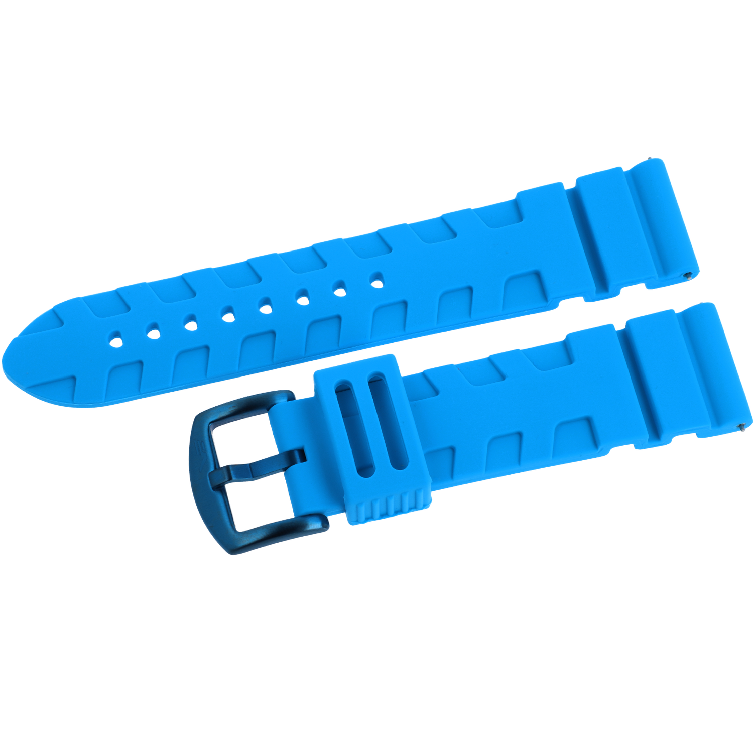Expedition　シリコンストラップ※お取り寄せとなります。<br>（ラグ幅24㎜　Ref.silicon_blue_736）
