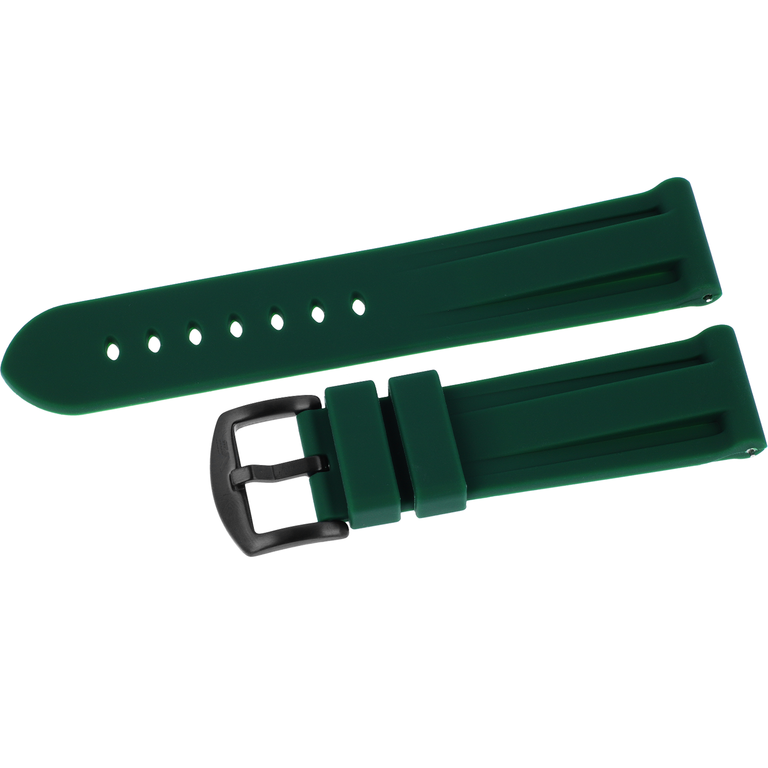 Expedition　シリコンストラップ※お取り寄せとなります。<br>（ラグ幅24㎜　Ref.silicon_green_731）