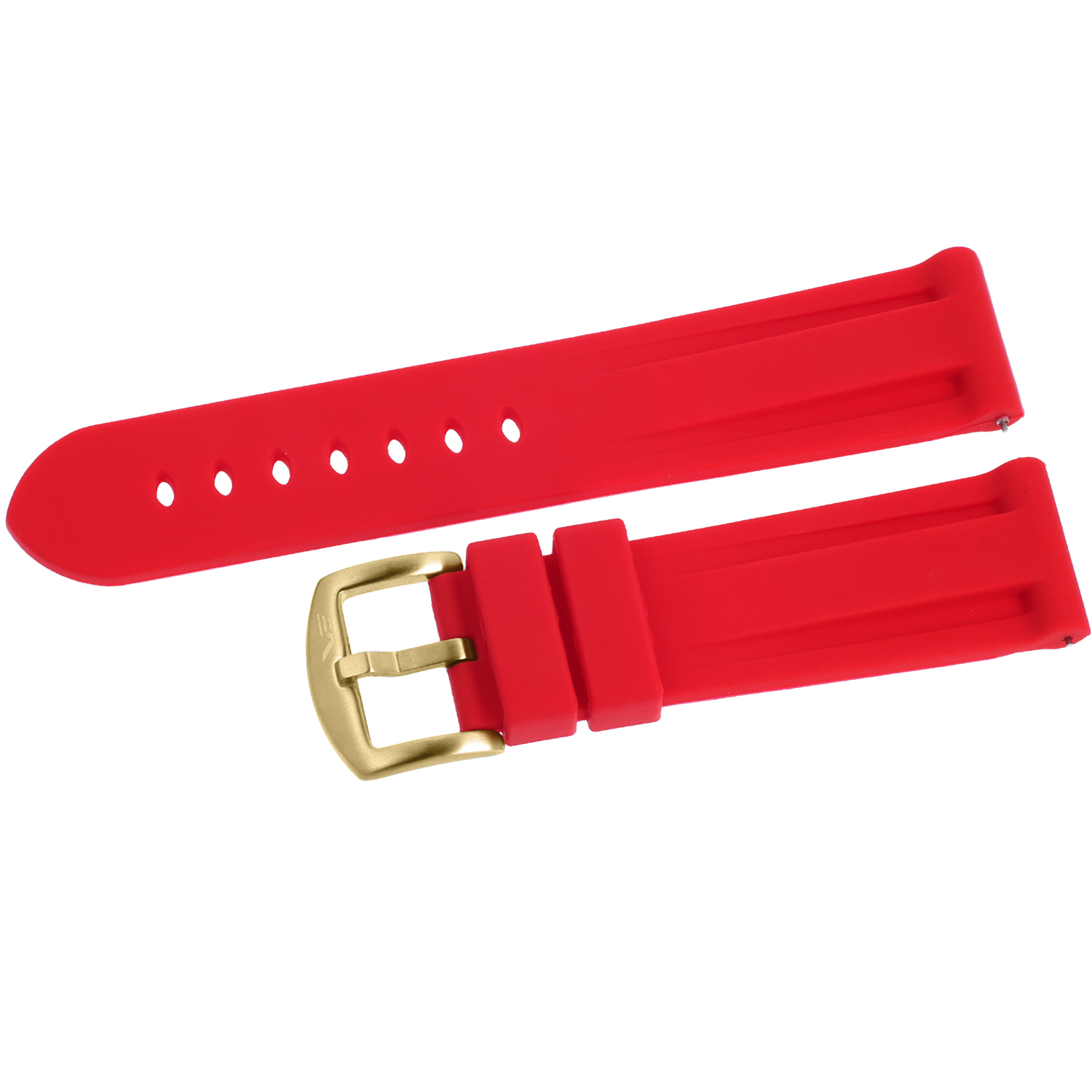 Expedition　シリコンストラップ※お取り寄せとなります。<br>（ラグ幅24㎜　Ref.silicon_red_730）
