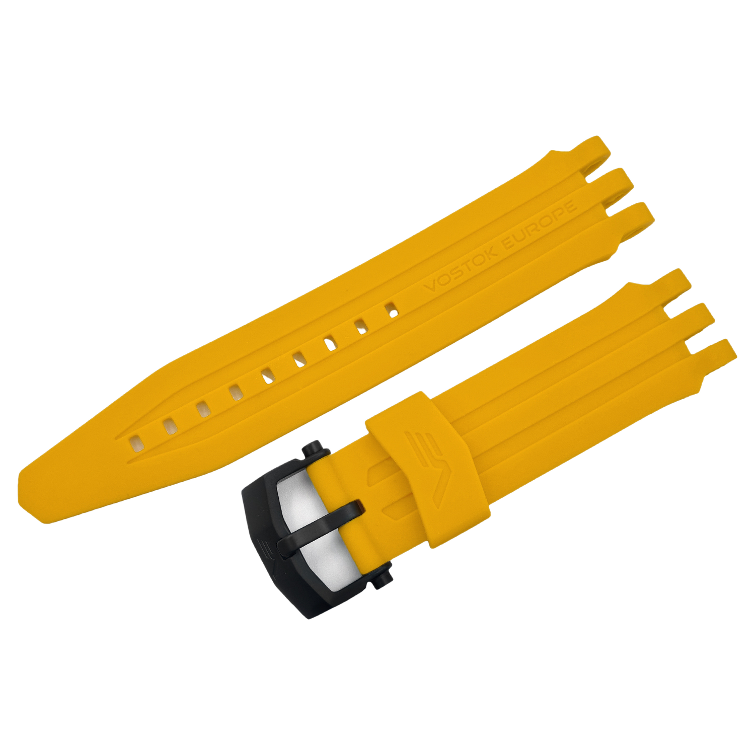 Energia　シリコンストラップ※お取り寄せとなります。<br>（ラグ幅26㎜　Ref.silicon_yellow_589）