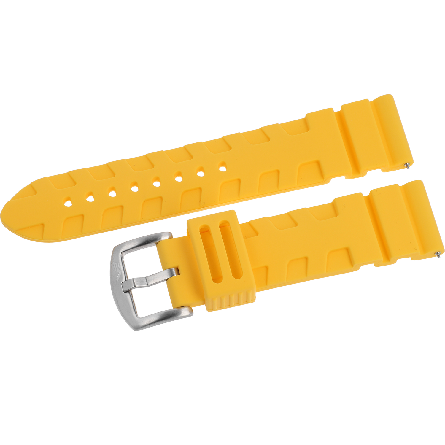 Expedition　シリコンストラップ※お取り寄せとなります。<br>（ラグ幅24㎜　Ref.silicon_yellow_736）